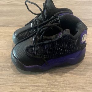 Jordan purple and black 13